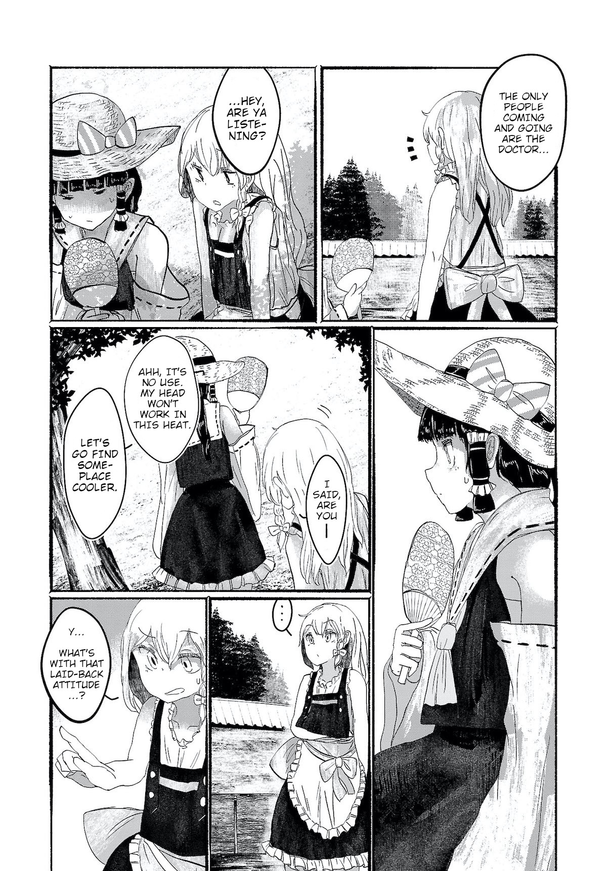 Touhou ~ The Gensokyo of Humans Chapter 4 page 7 - Chapter 4: The Silent Storytellers