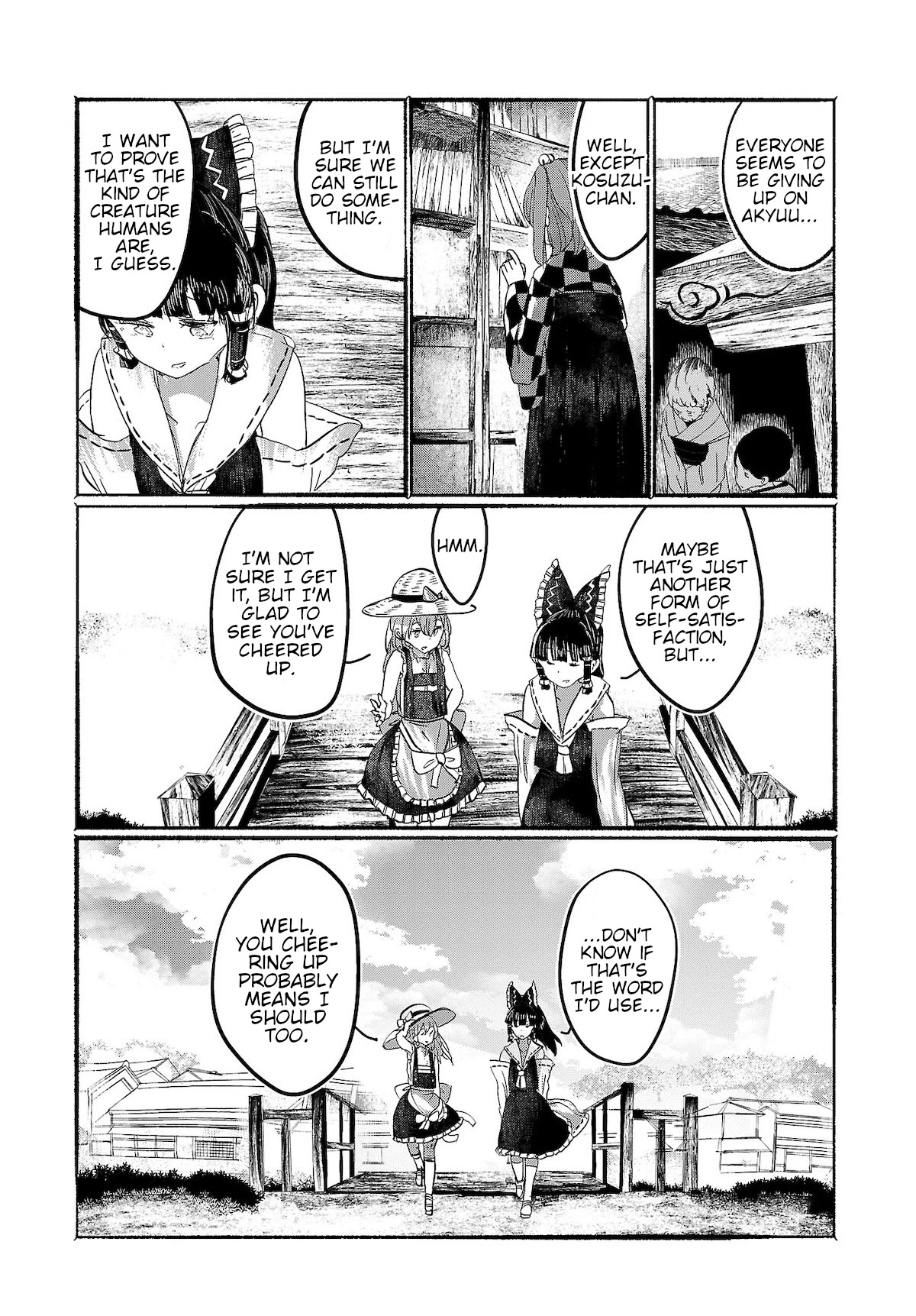 Touhou ~ The Gensokyo of Humans Chapter 9 page 11 - Chapter 9: Halfway Between Two Infinities
