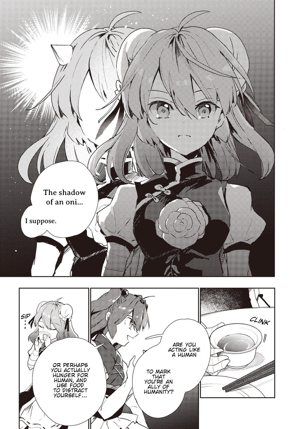 Touhou ~ The Shinigami's Rowing Her Boat as Usual Chapter 2 page 7 - Chapter 2