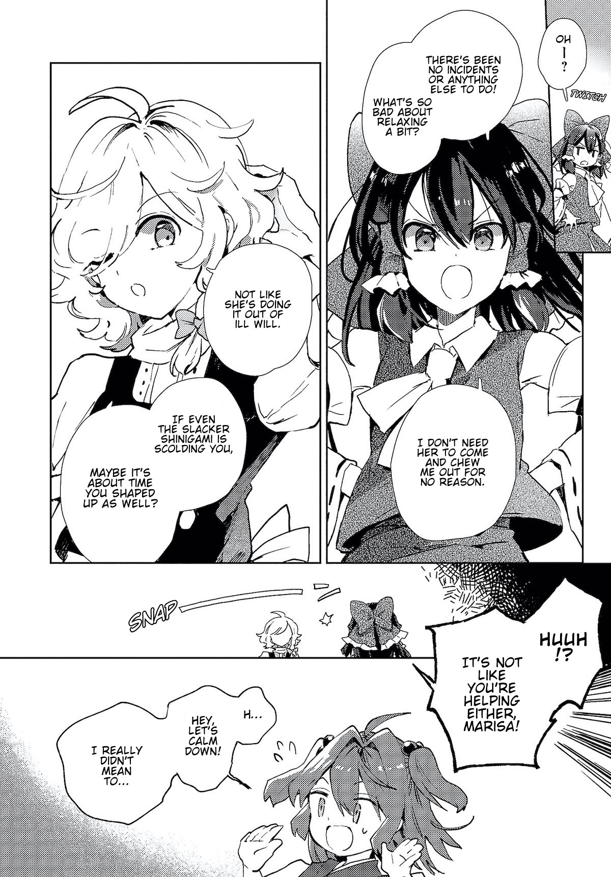 Touhou ~ The Shinigami's Rowing Her Boat as Usual Chapter 4 page 10 - Chapter 4