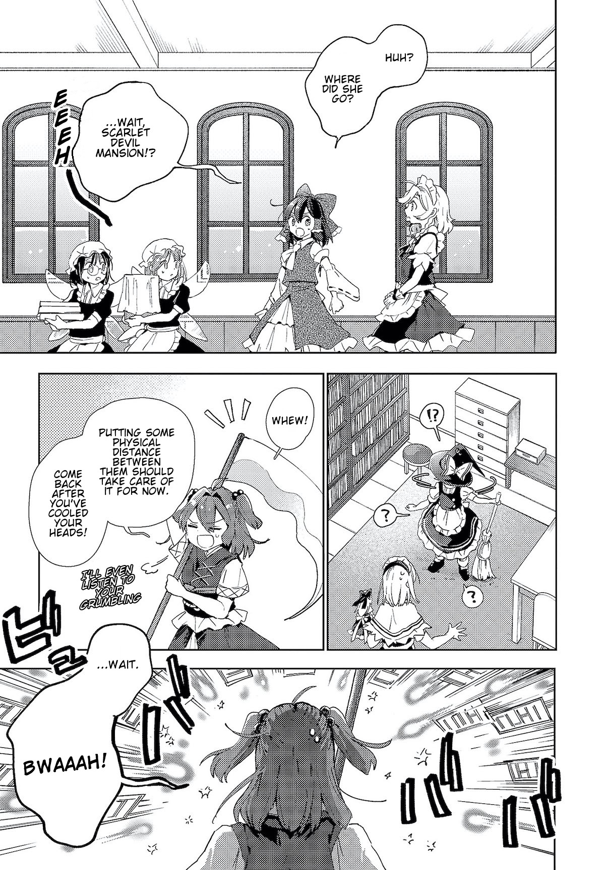 Touhou ~ The Shinigami's Rowing Her Boat as Usual Chapter 4 page 17 - Chapter 4