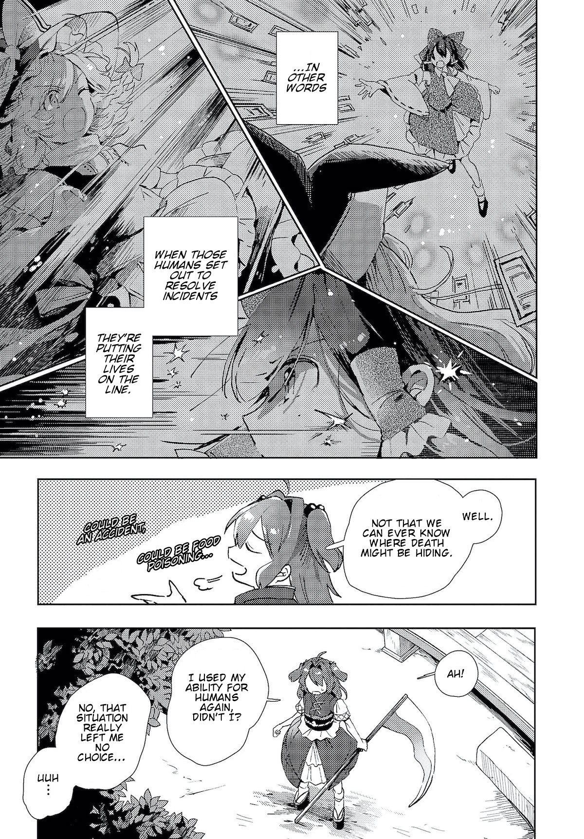 Touhou ~ The Shinigami's Rowing Her Boat as Usual Chapter 4 page 19 - Chapter 4