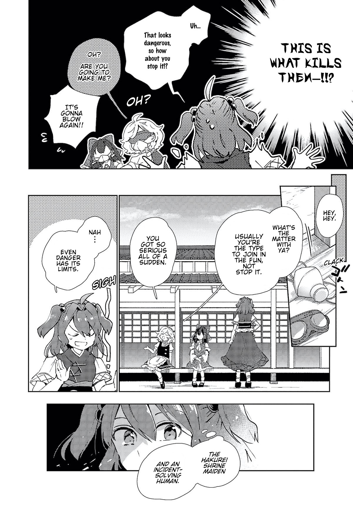 Touhou ~ The Shinigami's Rowing Her Boat as Usual Chapter 4 page 4 - Chapter 4