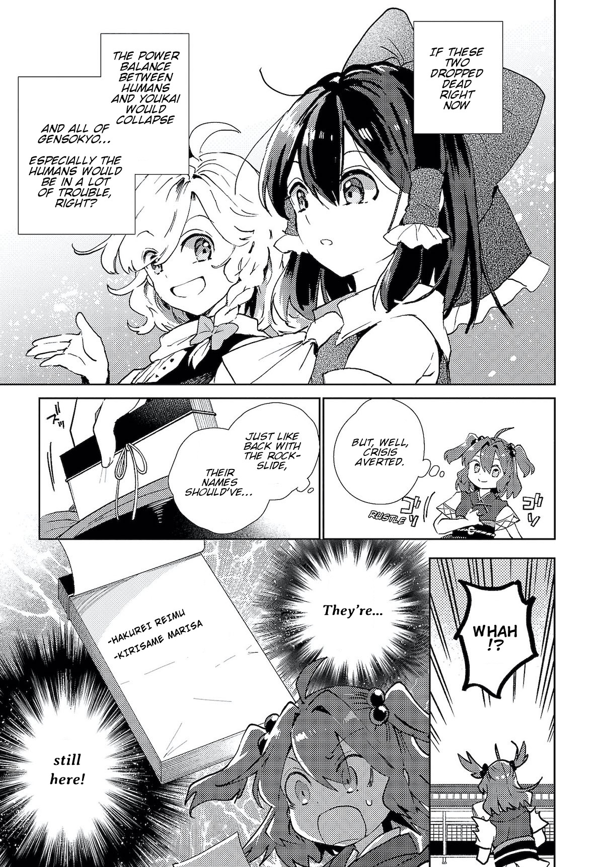 Touhou ~ The Shinigami's Rowing Her Boat as Usual Chapter 4 page 5 - Chapter 4
