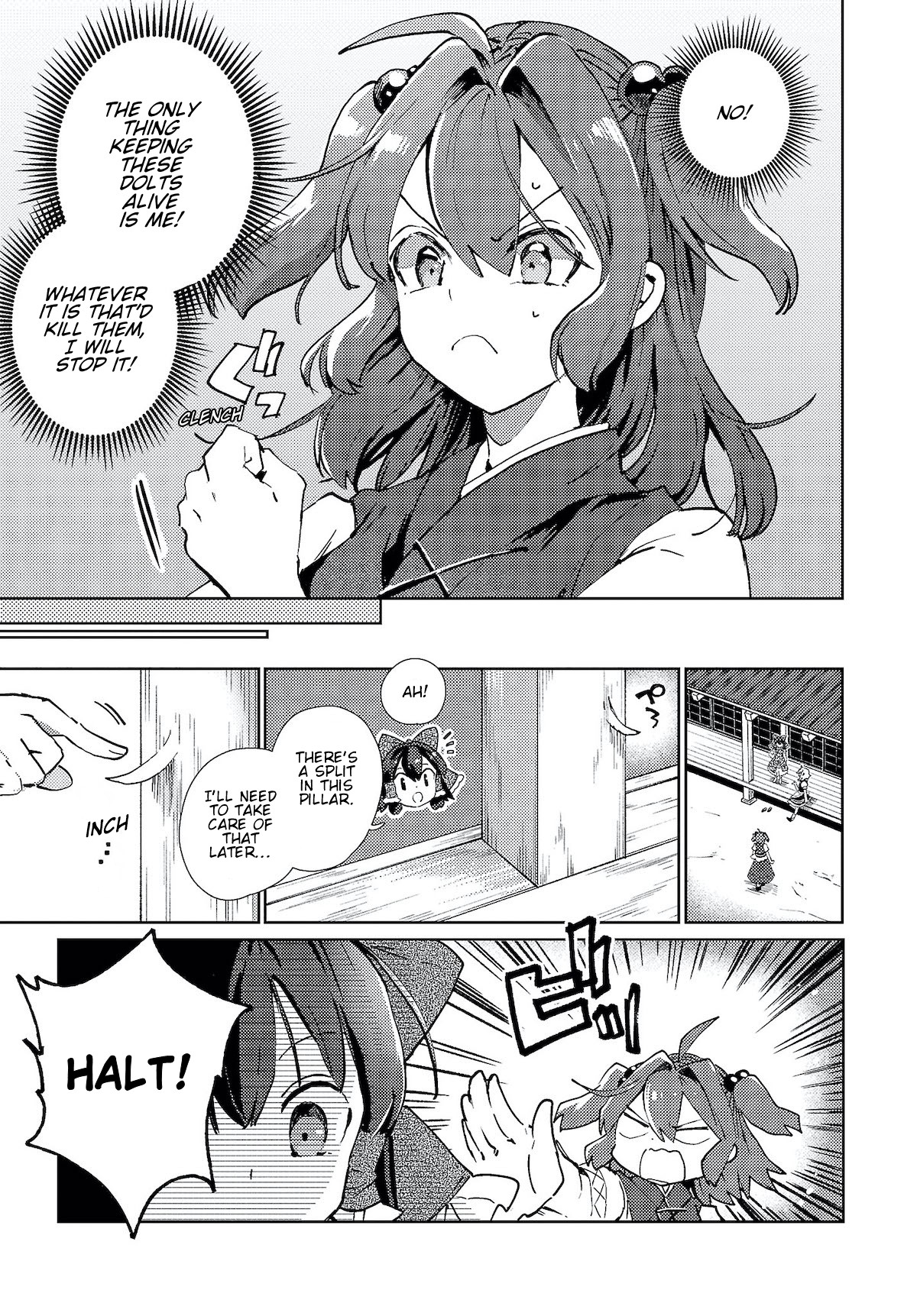 Touhou ~ The Shinigami's Rowing Her Boat as Usual Chapter 4 page 7 - Chapter 4