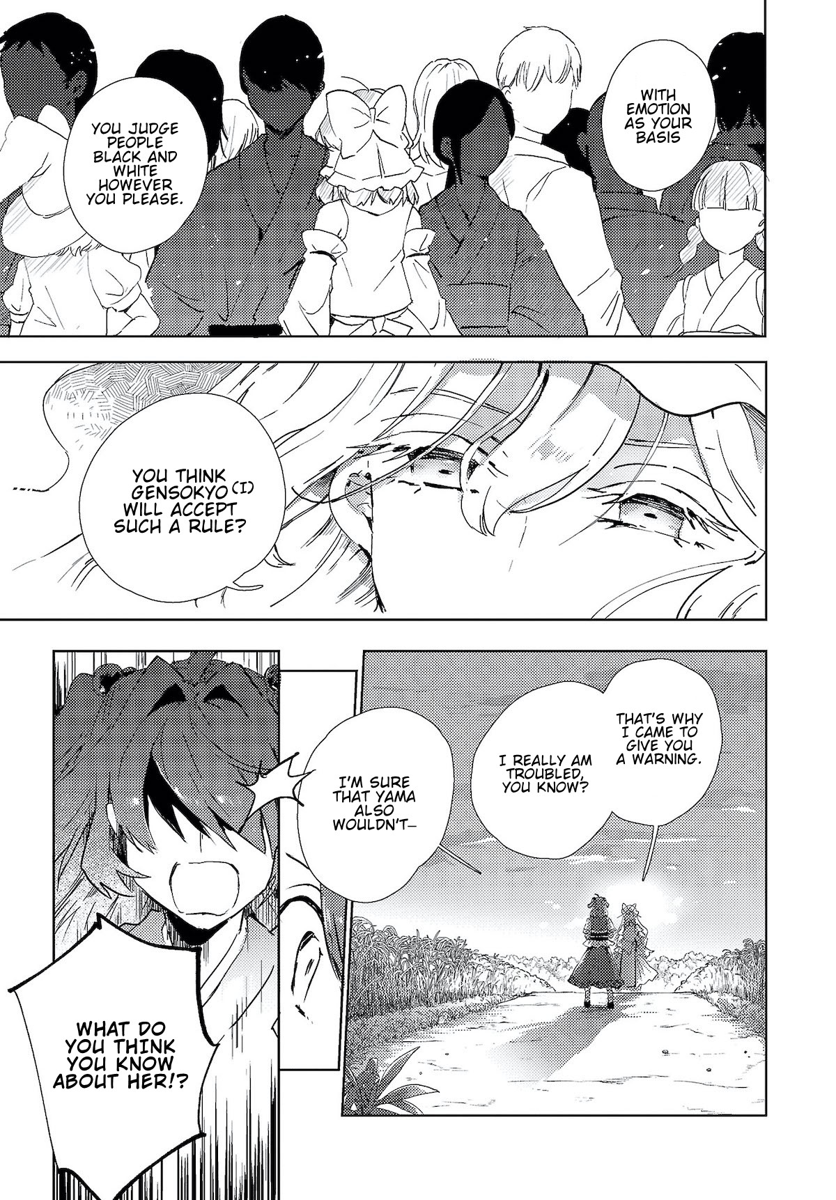 Touhou ~ The Shinigami's Rowing Her Boat as Usual Chapter 5 page 11 - Chapter 5