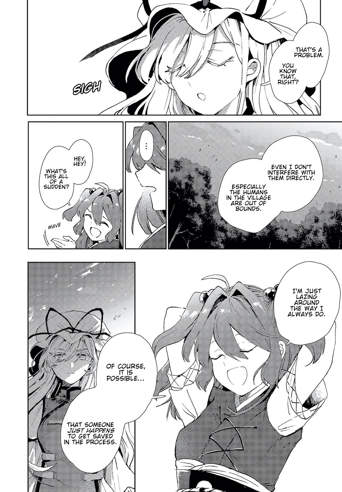 Touhou ~ The Shinigami's Rowing Her Boat as Usual Chapter 5 page 4 - Chapter 5