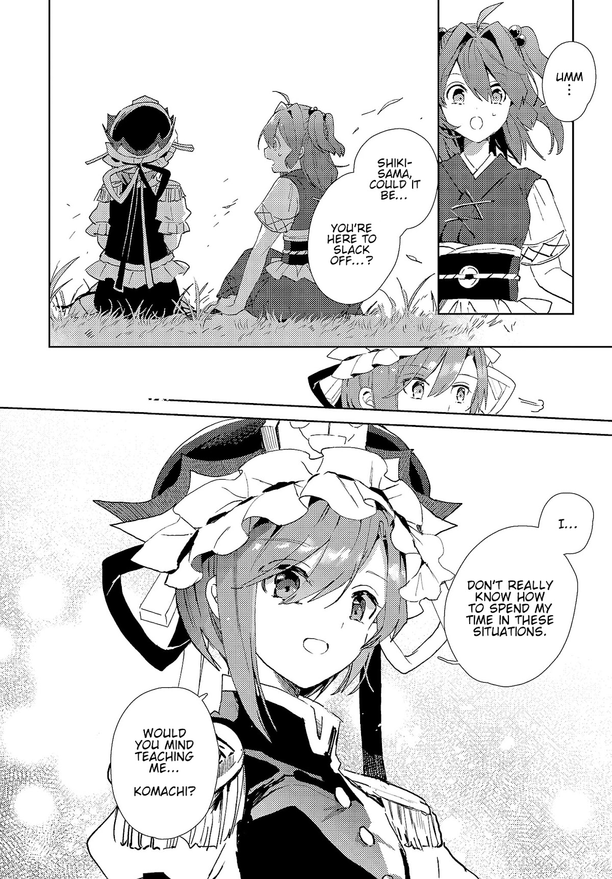 Touhou ~ The Shinigami's Rowing Her Boat as Usual Chapter 6 page 18 - Chapter 6