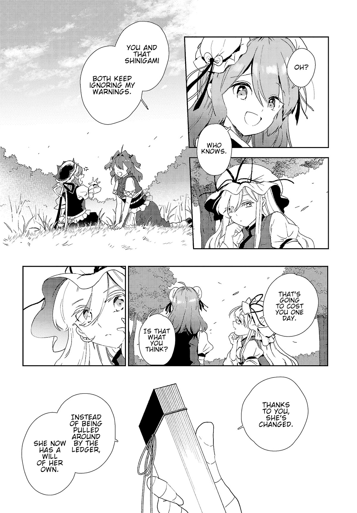 Touhou ~ The Shinigami's Rowing Her Boat as Usual Chapter 6 page 21 - Chapter 6