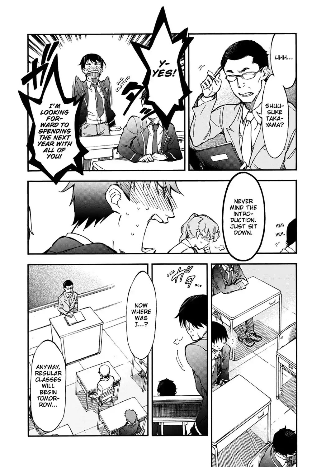 Touhyou Game - Anata ni Kuroki Ippyou o Chapter 1 page 10 - Chapter 1