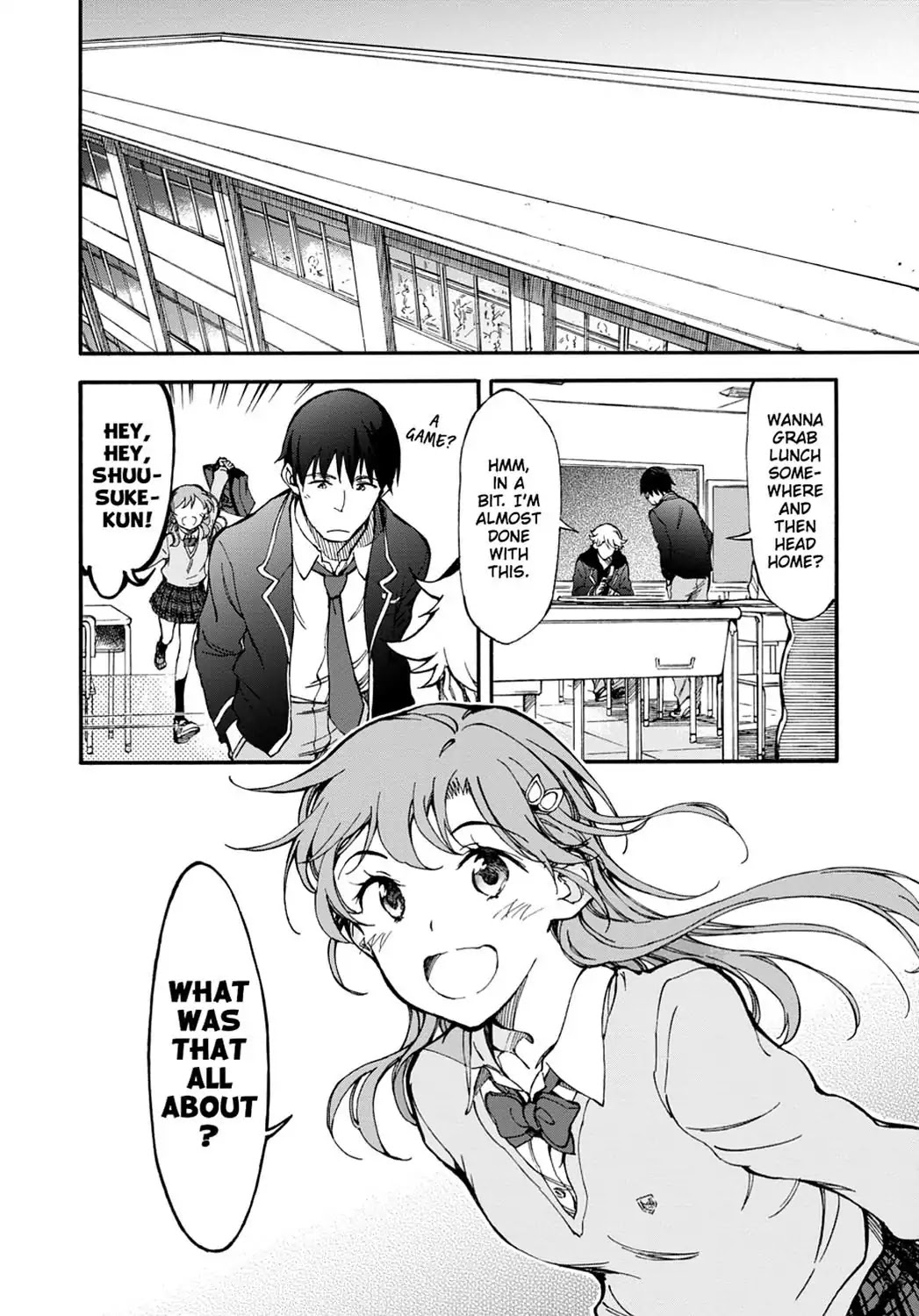 Touhyou Game - Anata ni Kuroki Ippyou o Chapter 1 page 12 - Chapter 1