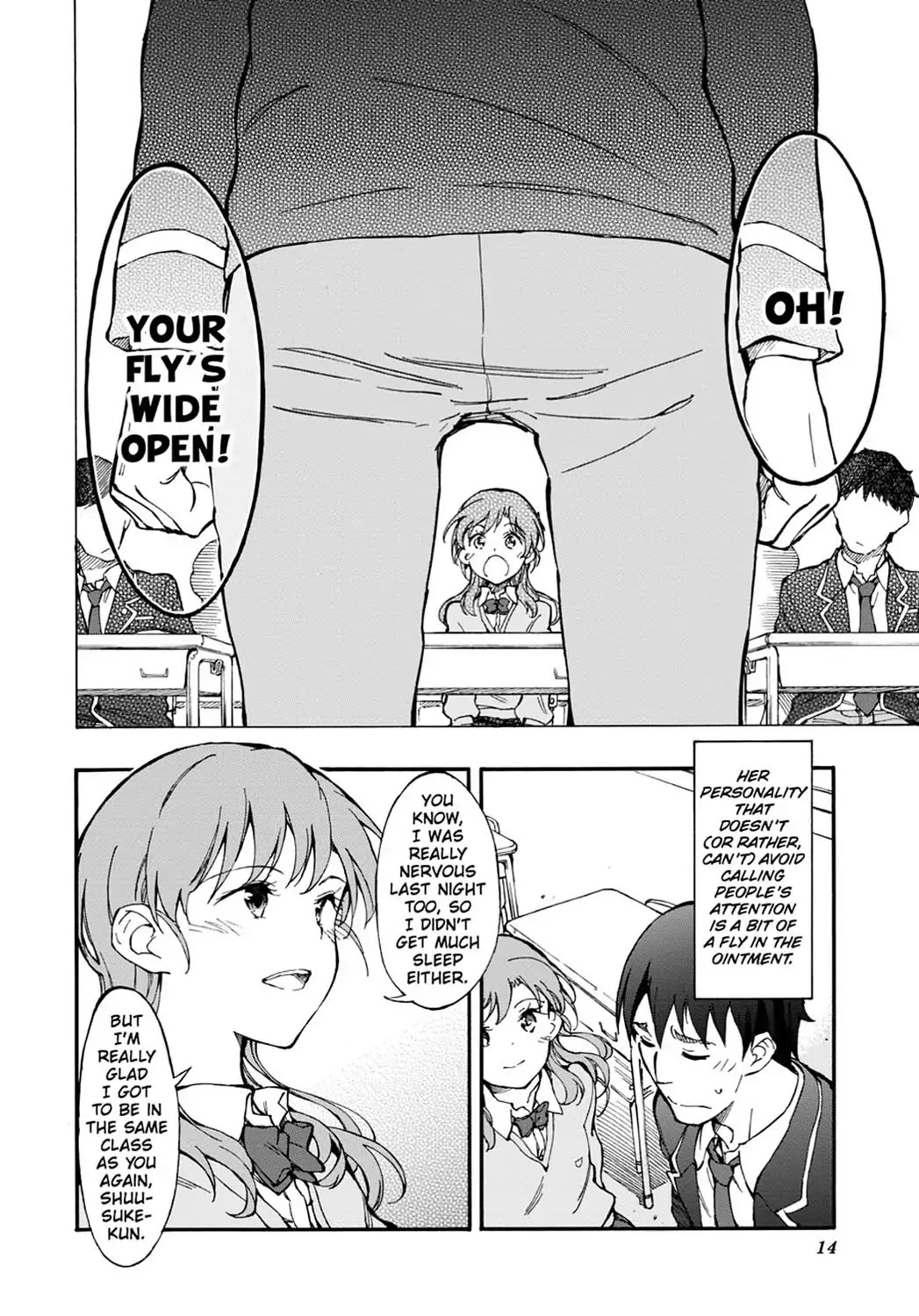 Touhyou Game - Anata ni Kuroki Ippyou o Chapter 1 page 14 - Chapter 1