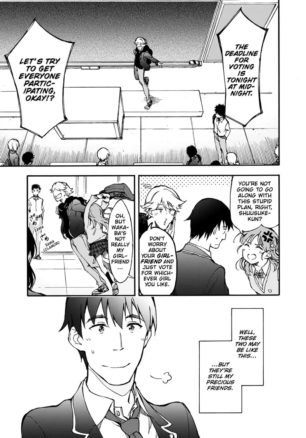 Touhyou Game - Anata ni Kuroki Ippyou o Chapter 1 page 19 - Chapter 1