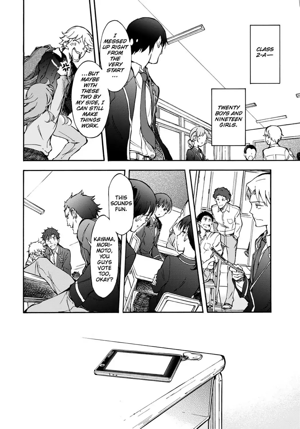 Touhyou Game - Anata ni Kuroki Ippyou o Chapter 1 page 20 - Chapter 1