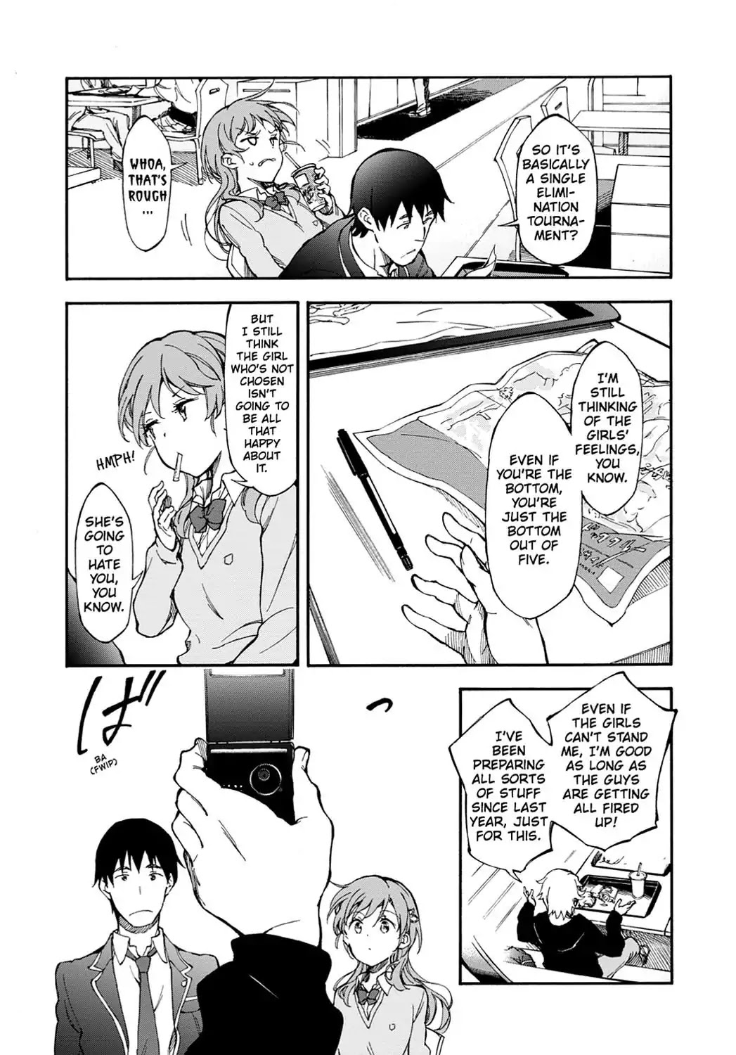 Touhyou Game - Anata ni Kuroki Ippyou o Chapter 1 page 23 - Chapter 1