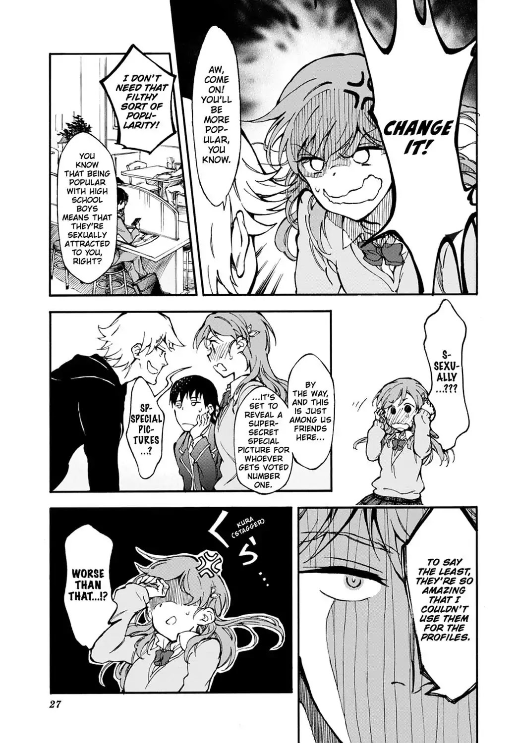 Touhyou Game - Anata ni Kuroki Ippyou o Chapter 1 page 27 - Chapter 1