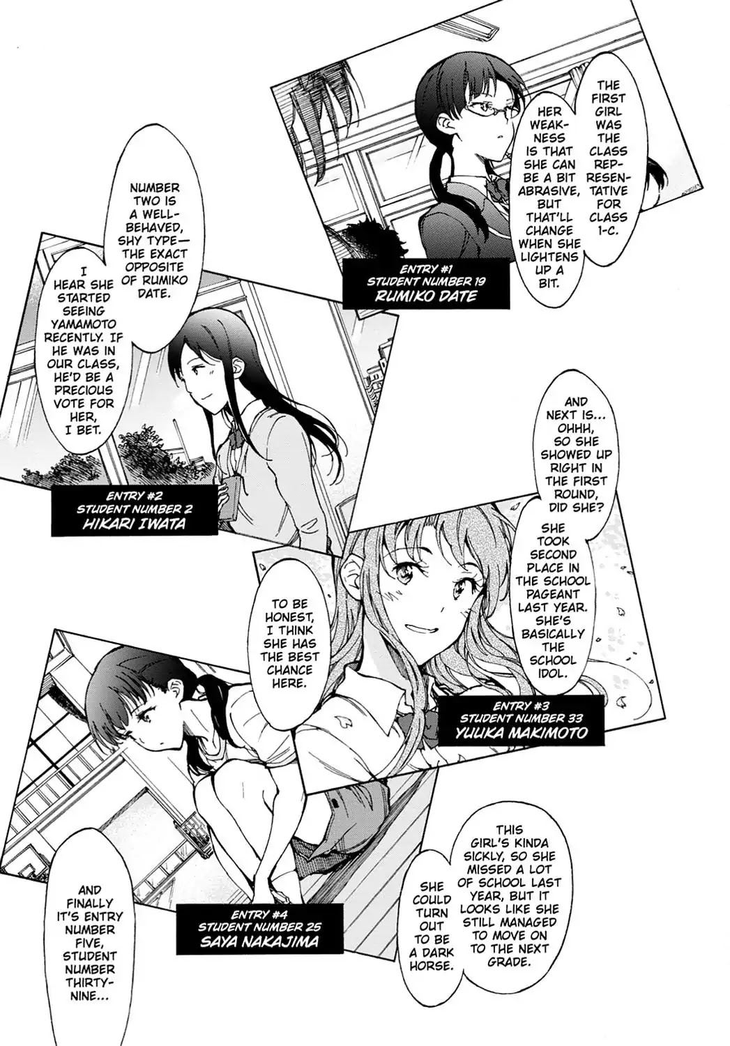 Touhyou Game - Anata ni Kuroki Ippyou o Chapter 1 page 29 - Chapter 1