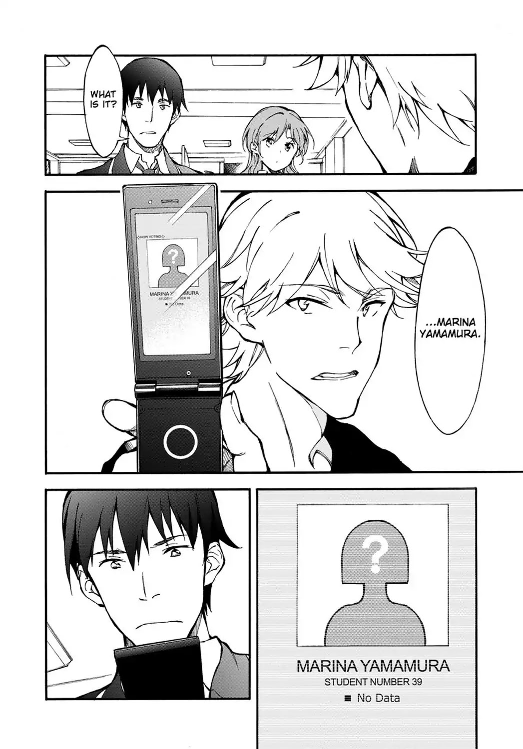 Touhyou Game - Anata ni Kuroki Ippyou o Chapter 1 page 30 - Chapter 1