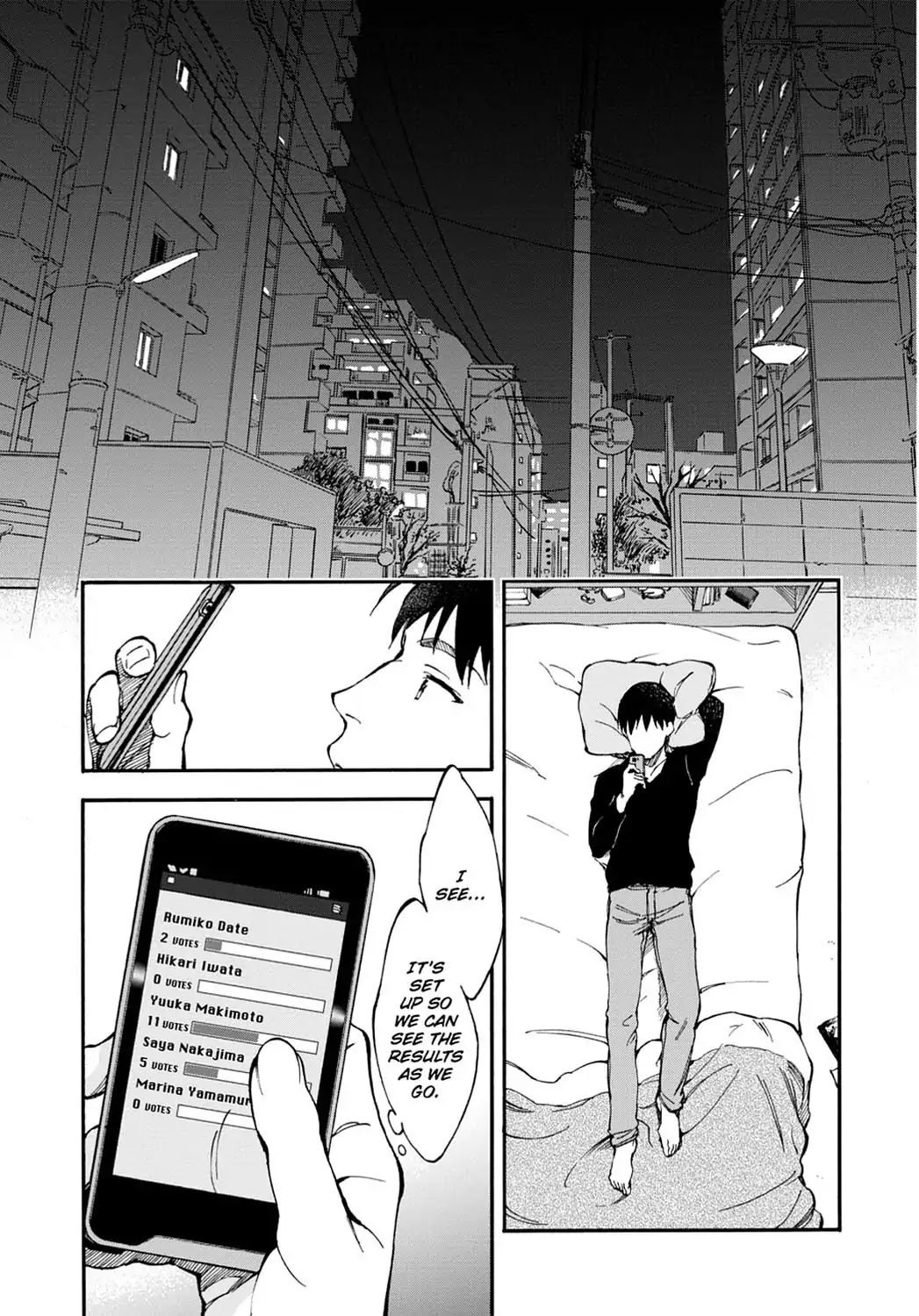 Touhyou Game - Anata ni Kuroki Ippyou o Chapter 1 page 33 - Chapter 1