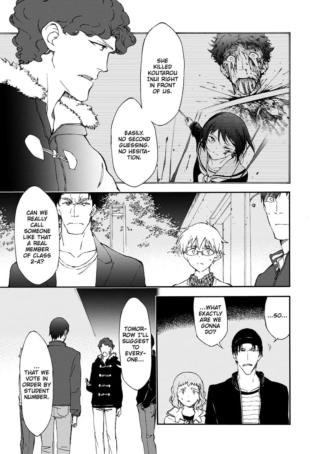 Touhyou Game - Anata ni Kuroki Ippyou o Chapter 10 page 11 - Chapter 10