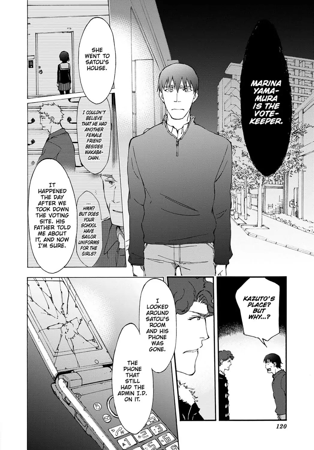 Touhyou Game - Anata ni Kuroki Ippyou o Chapter 10 page 14 - Chapter 10