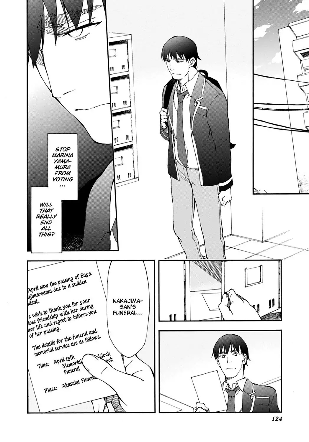 Touhyou Game - Anata ni Kuroki Ippyou o Chapter 10 page 18 - Chapter 10