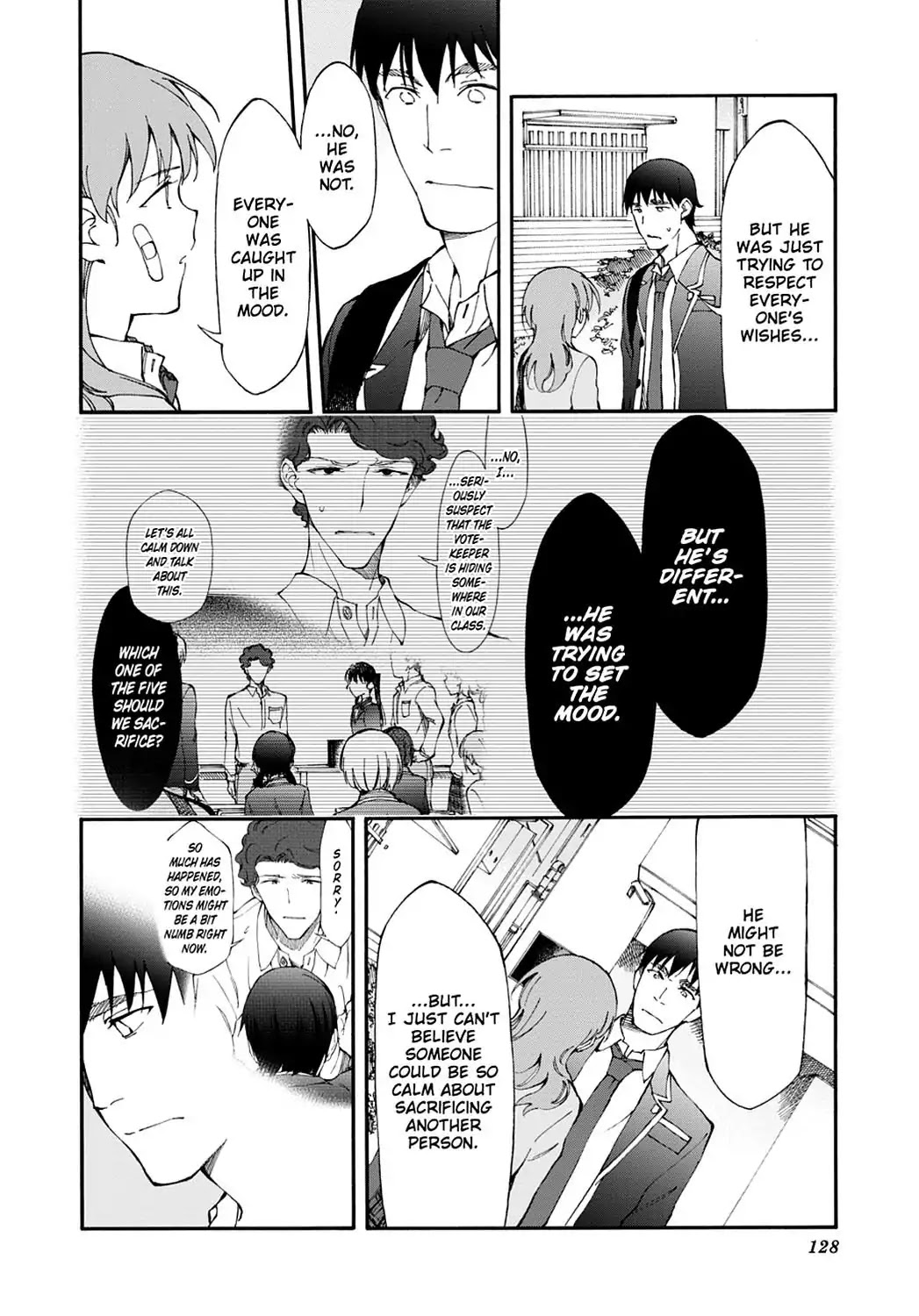 Touhyou Game - Anata ni Kuroki Ippyou o Chapter 10 page 22 - Chapter 10