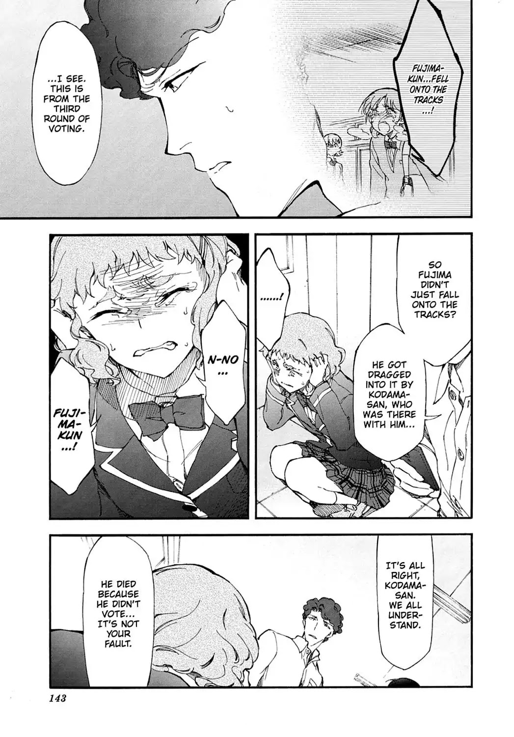 Touhyou Game - Anata ni Kuroki Ippyou o Chapter 10 page 37 - Chapter 10