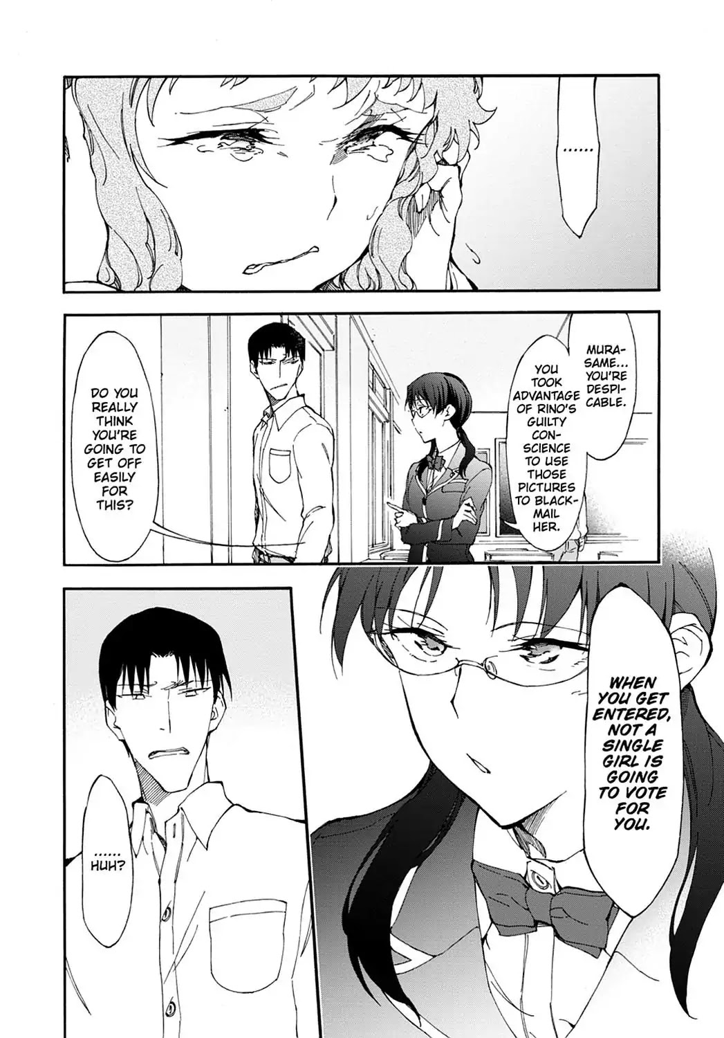Touhyou Game - Anata ni Kuroki Ippyou o Chapter 10 page 38 - Chapter 10