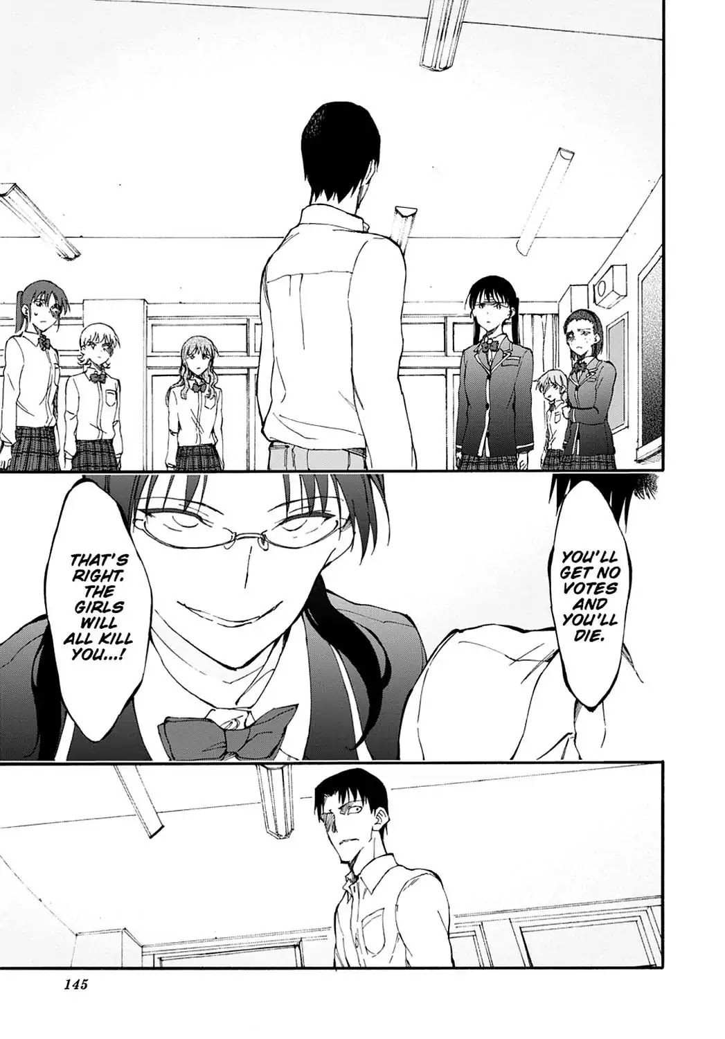 Touhyou Game - Anata ni Kuroki Ippyou o Chapter 10 page 39 - Chapter 10
