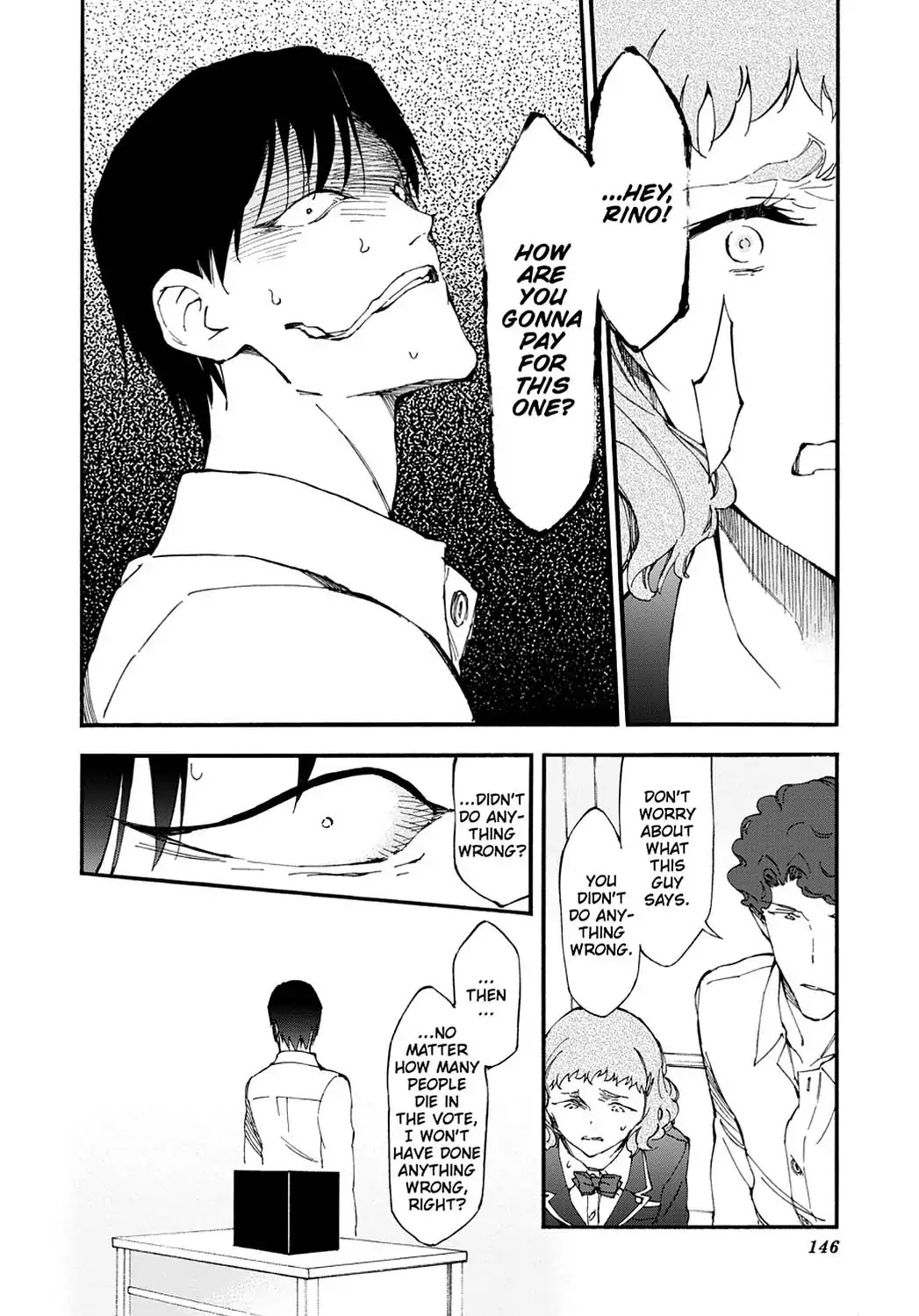 Touhyou Game - Anata ni Kuroki Ippyou o Chapter 10 page 40 - Chapter 10