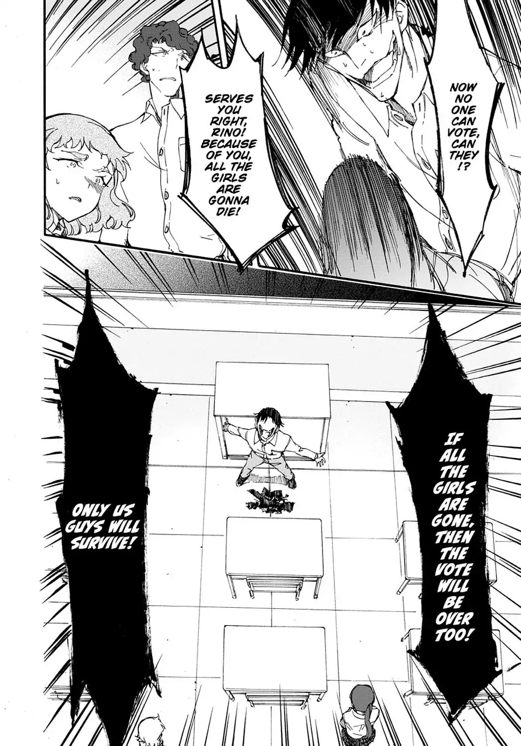 Touhyou Game - Anata ni Kuroki Ippyou o Chapter 10 page 42 - Chapter 10