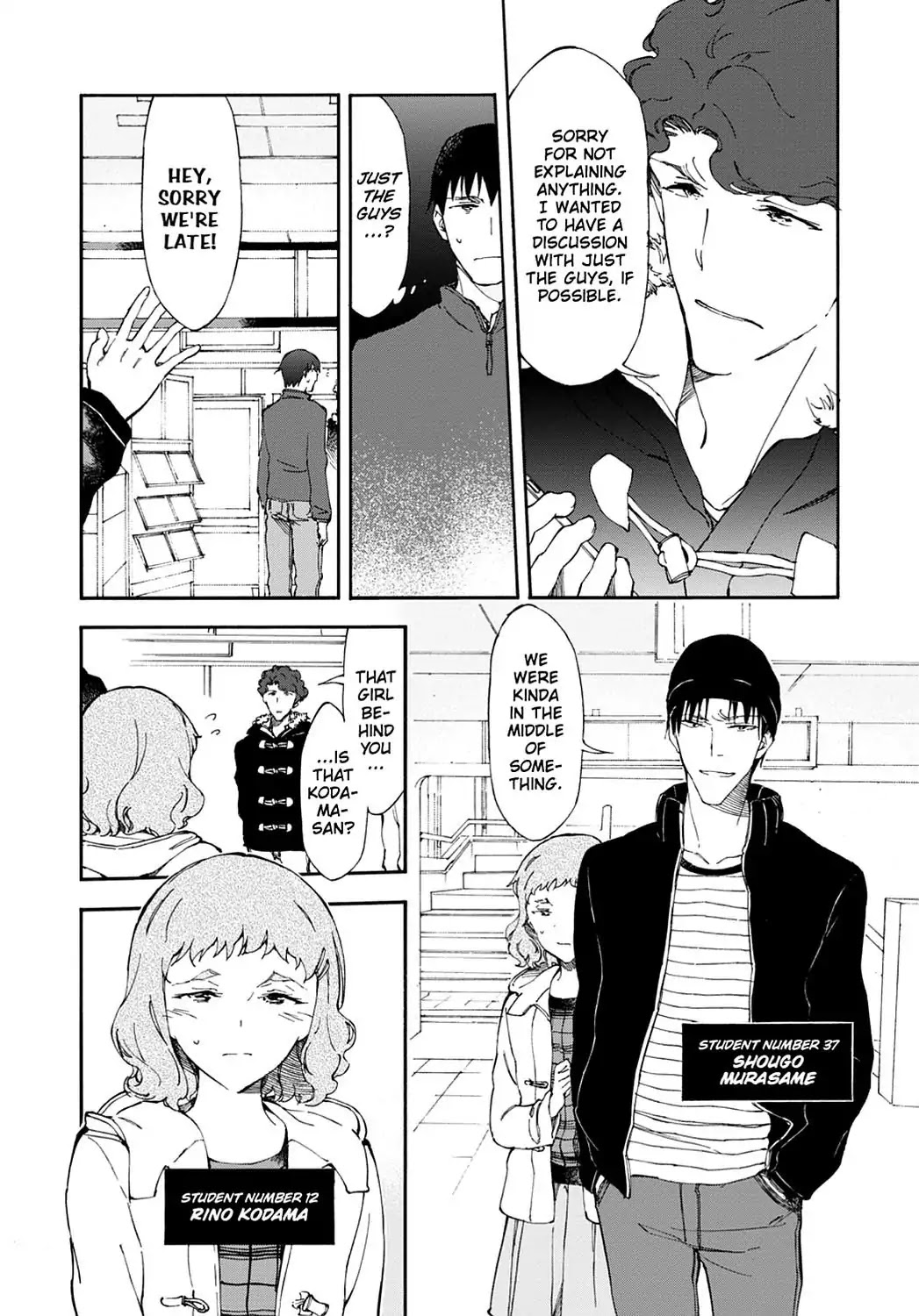 Touhyou Game - Anata ni Kuroki Ippyou o Chapter 10 page 6 - Chapter 10