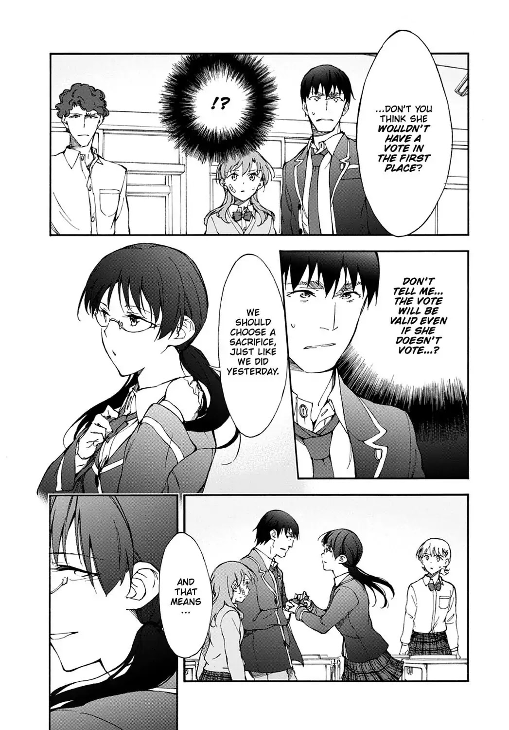 Touhyou Game - Anata ni Kuroki Ippyou o Chapter 11 page 11 - Chapter 11