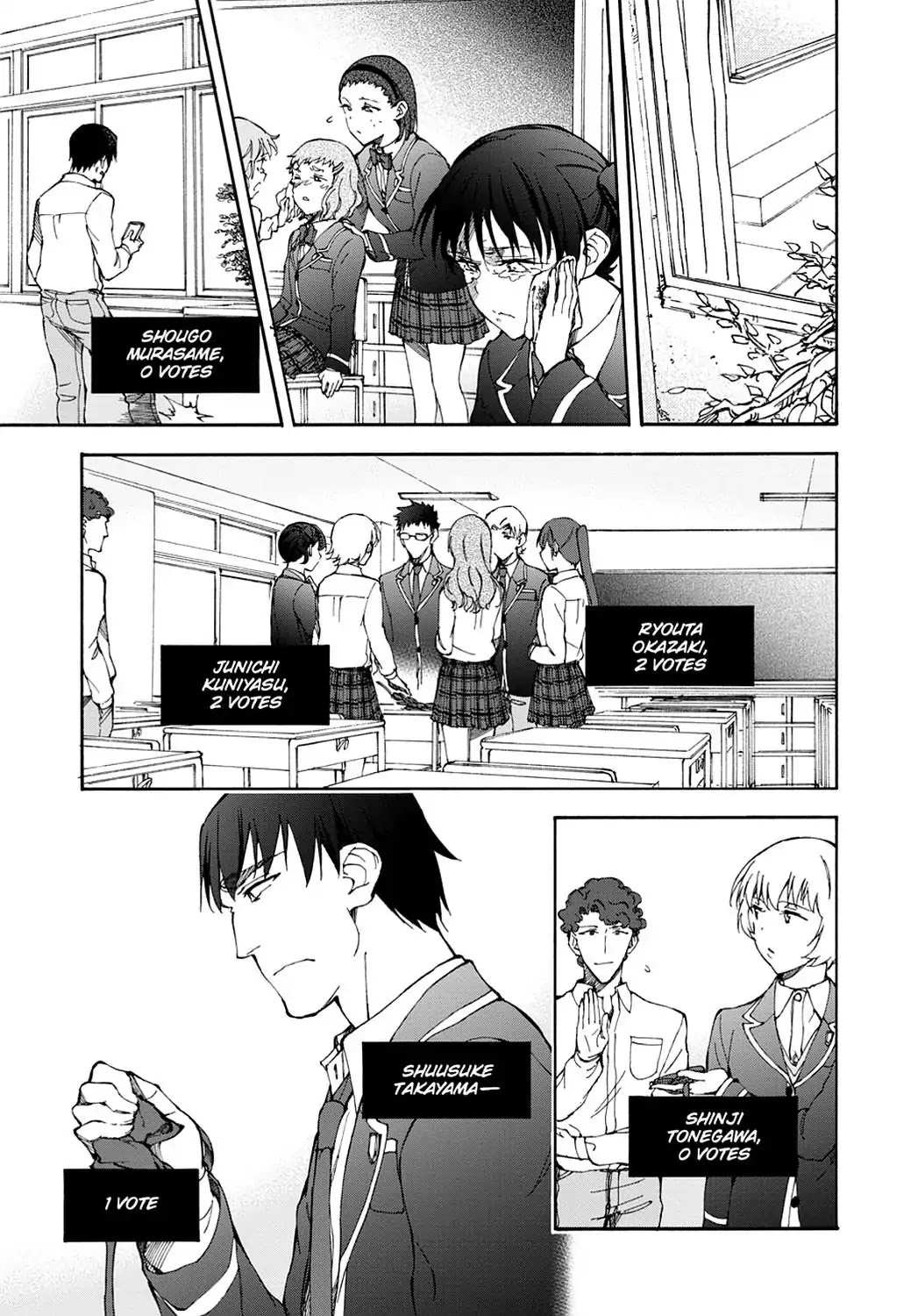Touhyou Game - Anata ni Kuroki Ippyou o Chapter 11 page 15 - Chapter 11