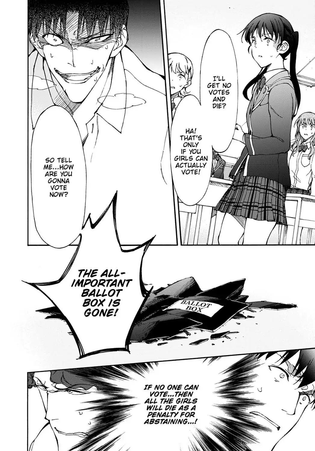 Touhyou Game - Anata ni Kuroki Ippyou o Chapter 11 page 2 - Chapter 11