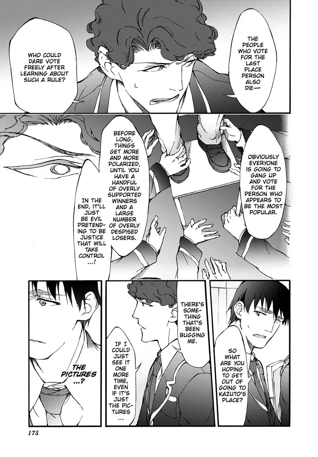 Touhyou Game - Anata ni Kuroki Ippyou o Chapter 11 page 23 - Chapter 11