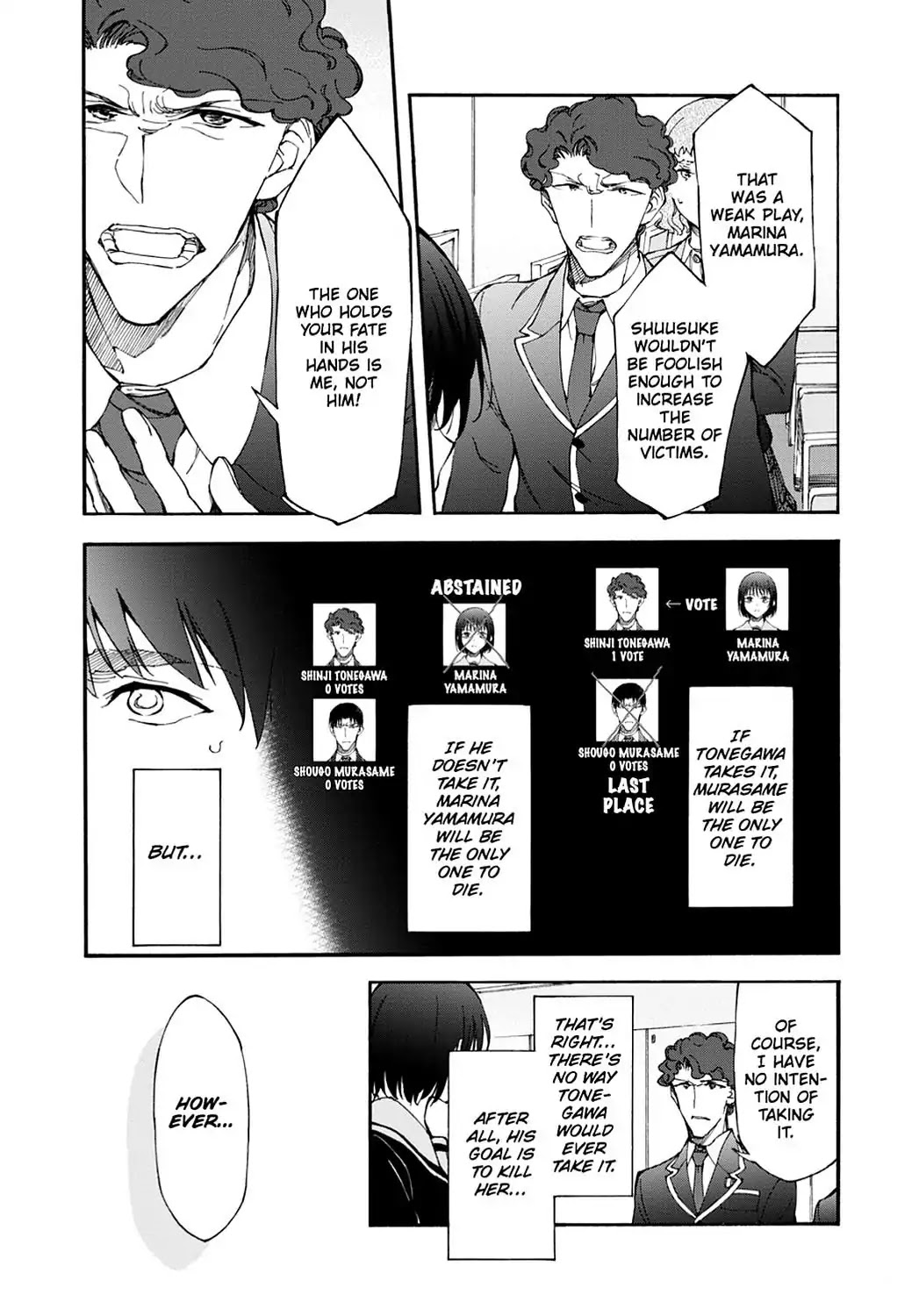 Touhyou Game - Anata ni Kuroki Ippyou o Chapter 11 page 31 - Chapter 11