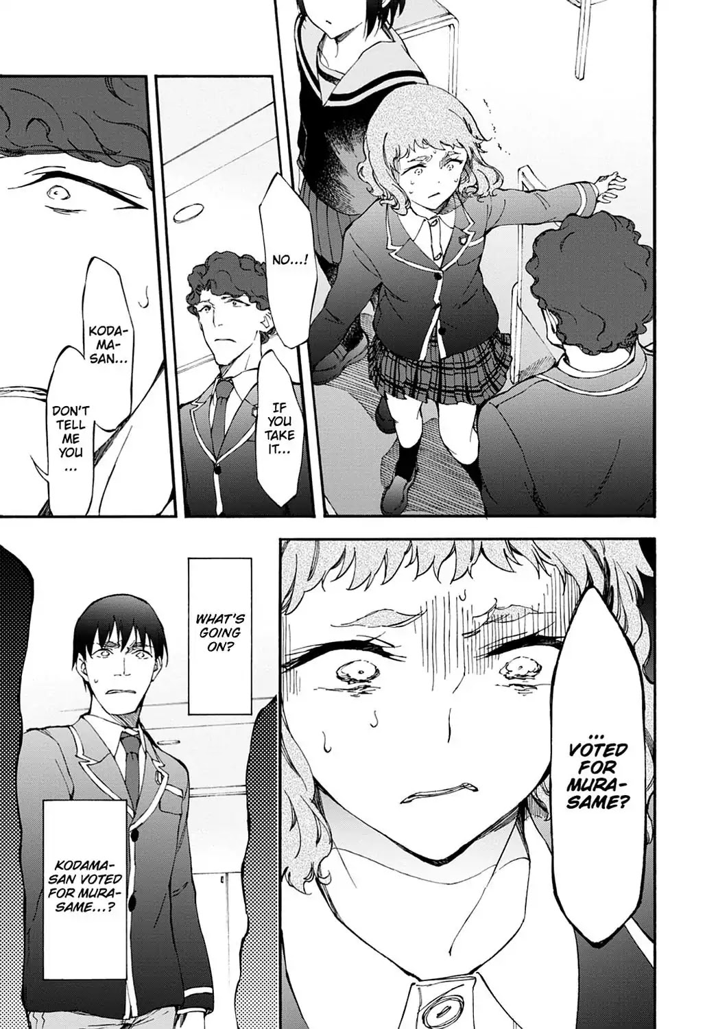 Touhyou Game - Anata ni Kuroki Ippyou o Chapter 11 page 33 - Chapter 11