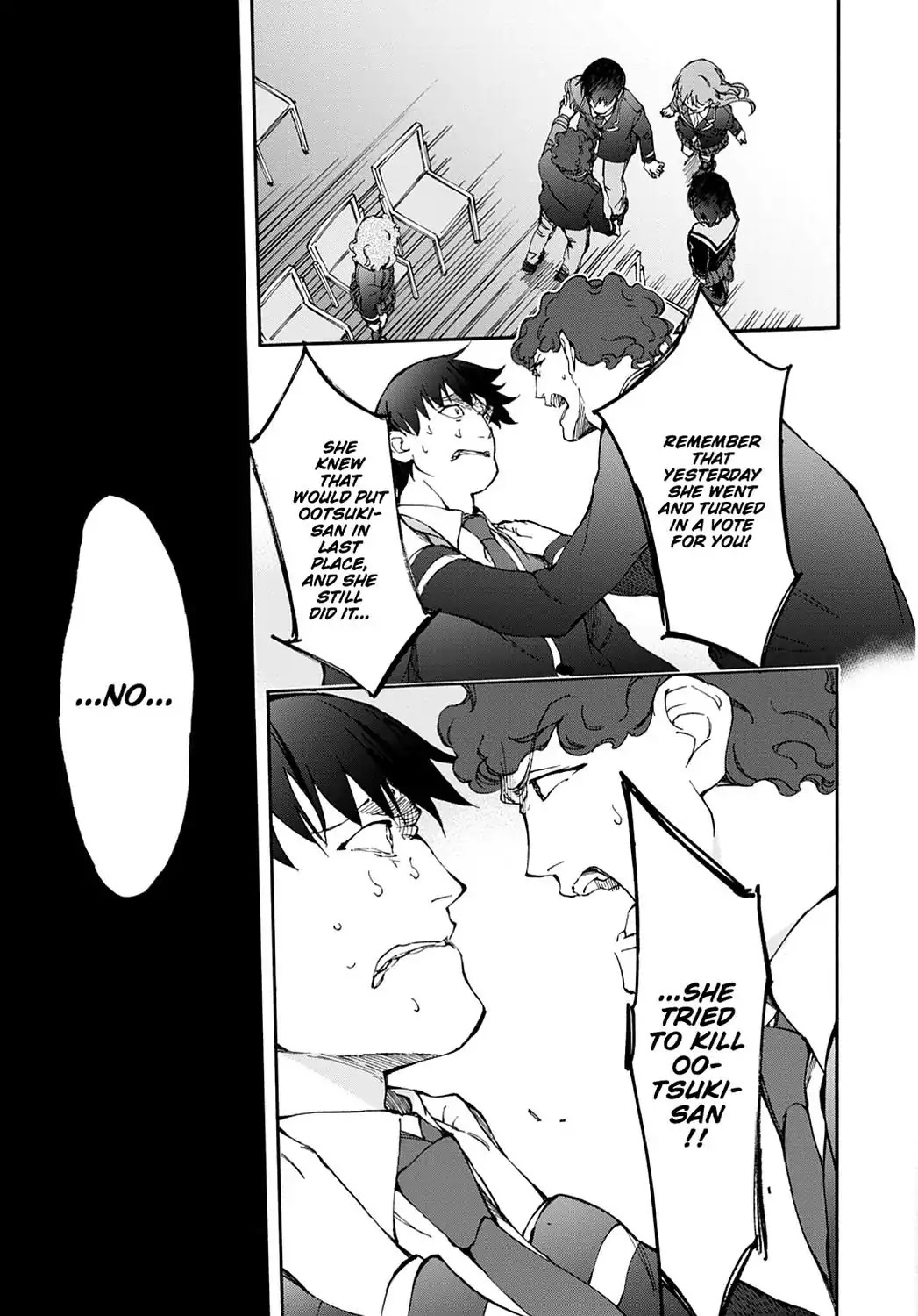 Touhyou Game - Anata ni Kuroki Ippyou o Chapter 11 page 37 - Chapter 11