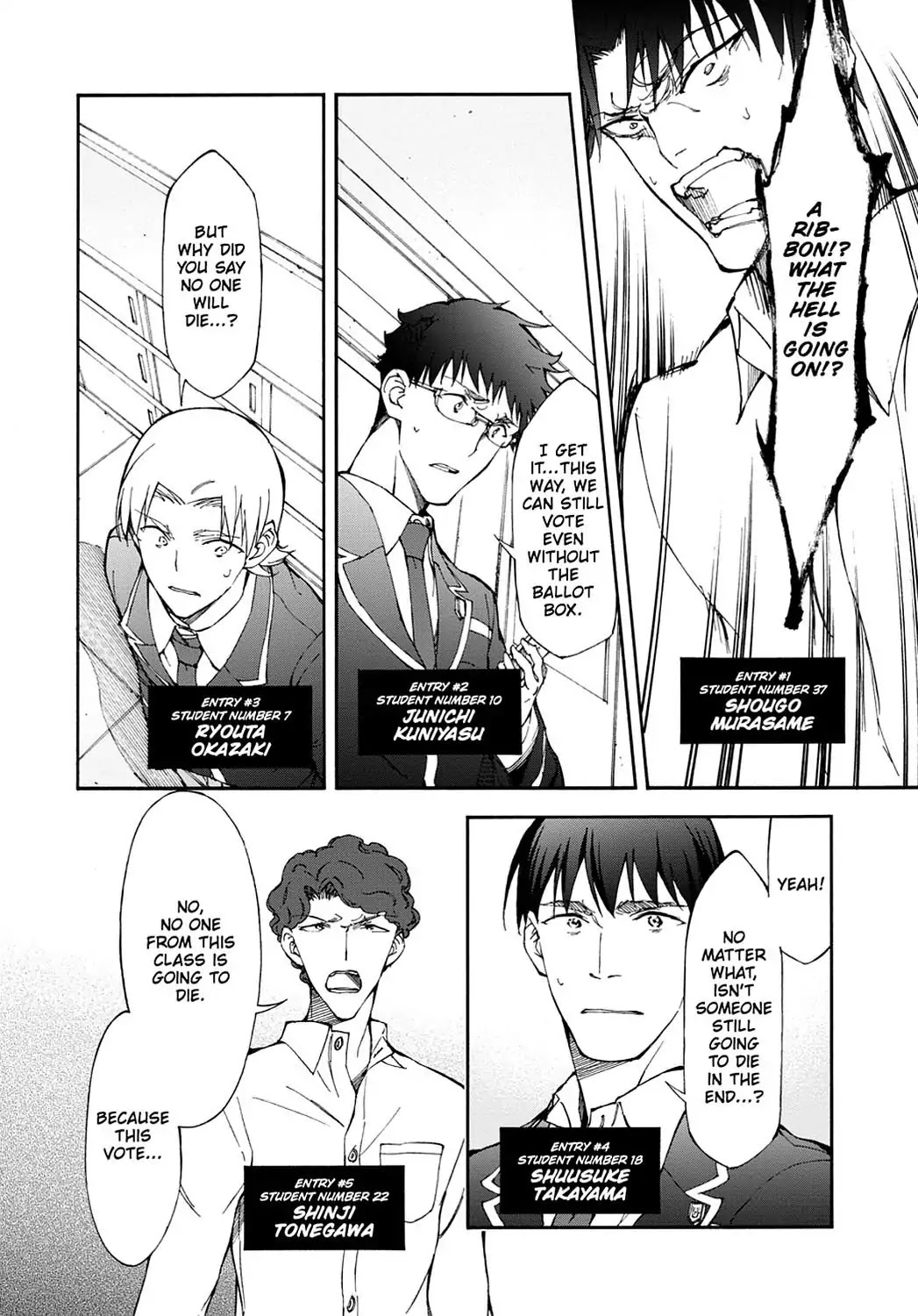 Touhyou Game - Anata ni Kuroki Ippyou o Chapter 11 page 6 - Chapter 11