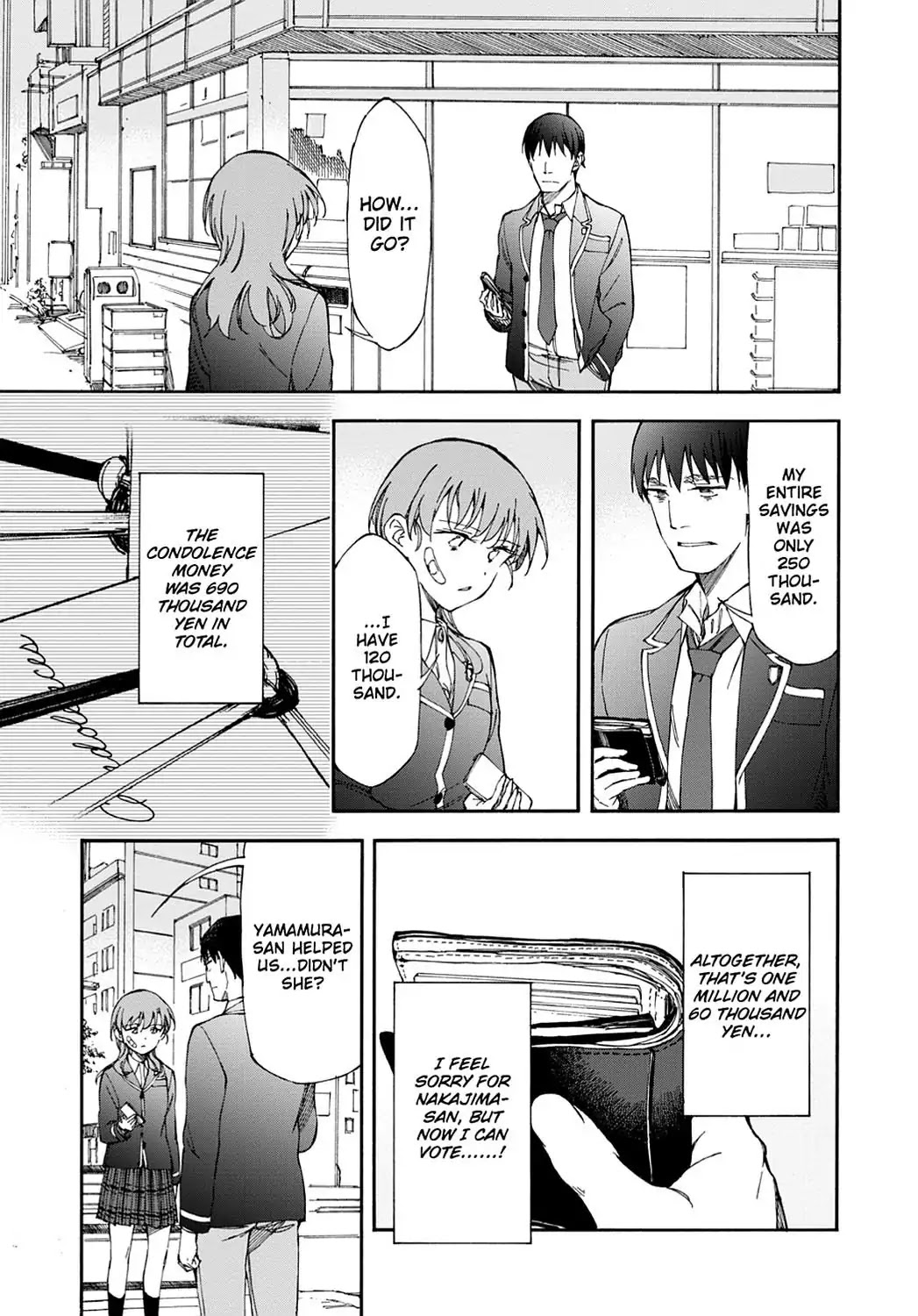 Touhyou Game - Anata ni Kuroki Ippyou o Chapter 12 page 23 - Chapter 12