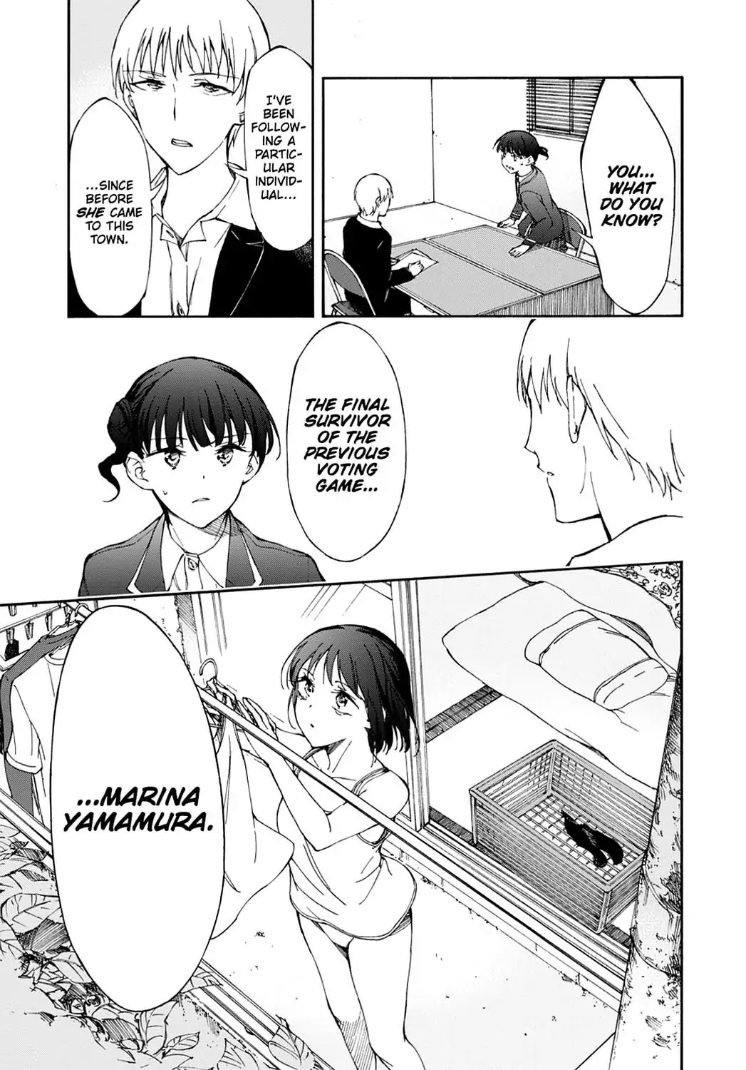 Touhyou Game - Anata ni Kuroki Ippyou o Chapter 12 page 27 - Chapter 12