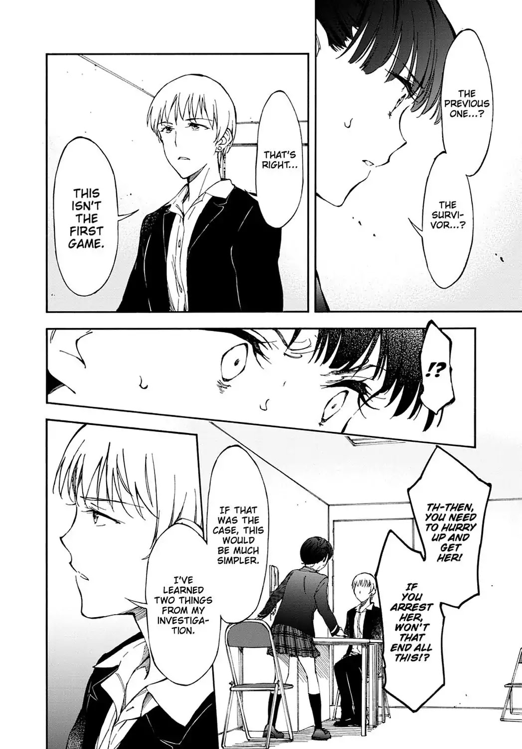 Touhyou Game - Anata ni Kuroki Ippyou o Chapter 12 page 28 - Chapter 12