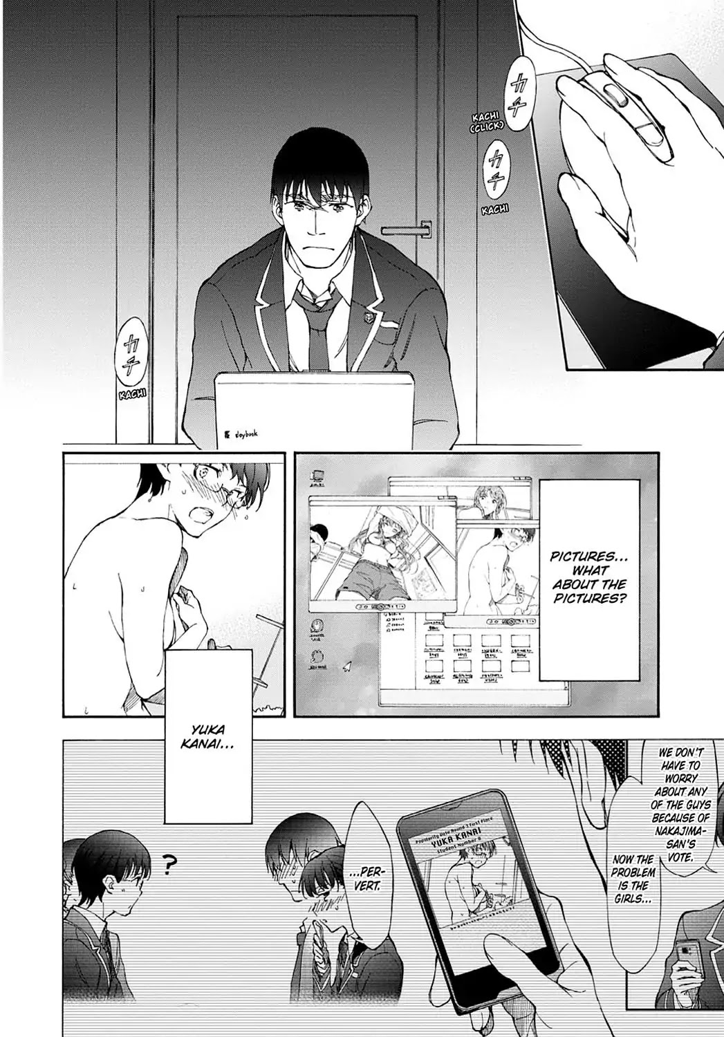 Touhyou Game - Anata ni Kuroki Ippyou o Chapter 12 page 30 - Chapter 12