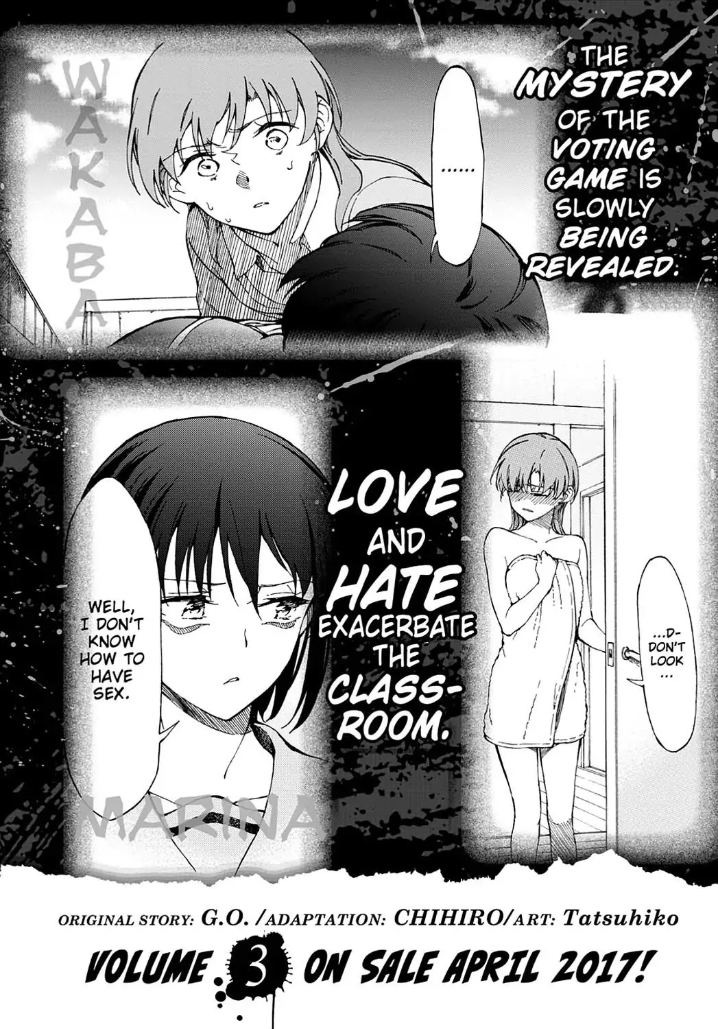 Touhyou Game - Anata ni Kuroki Ippyou o Chapter 12 page 36 - Chapter 12