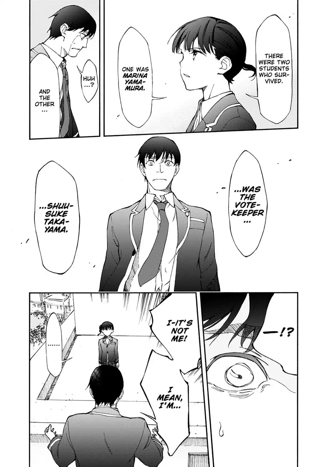 Touhyou Game - Anata ni Kuroki Ippyou o Chapter 13 page 24 - Chapter 13