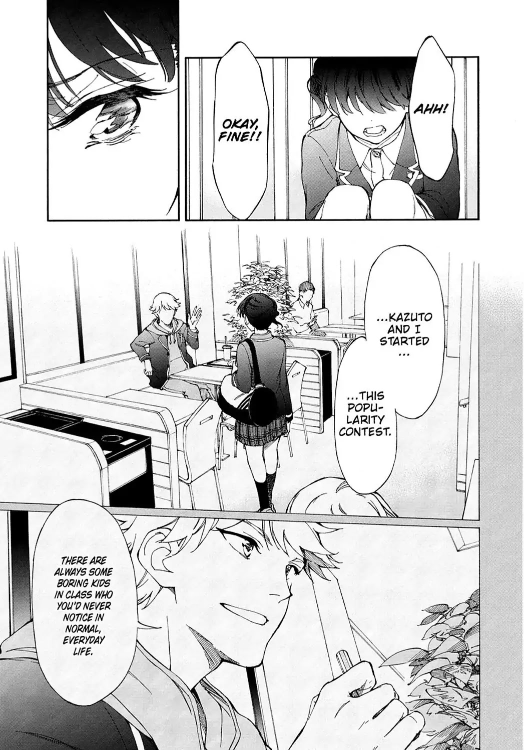 Touhyou Game - Anata ni Kuroki Ippyou o Chapter 13 page 32 - Chapter 13