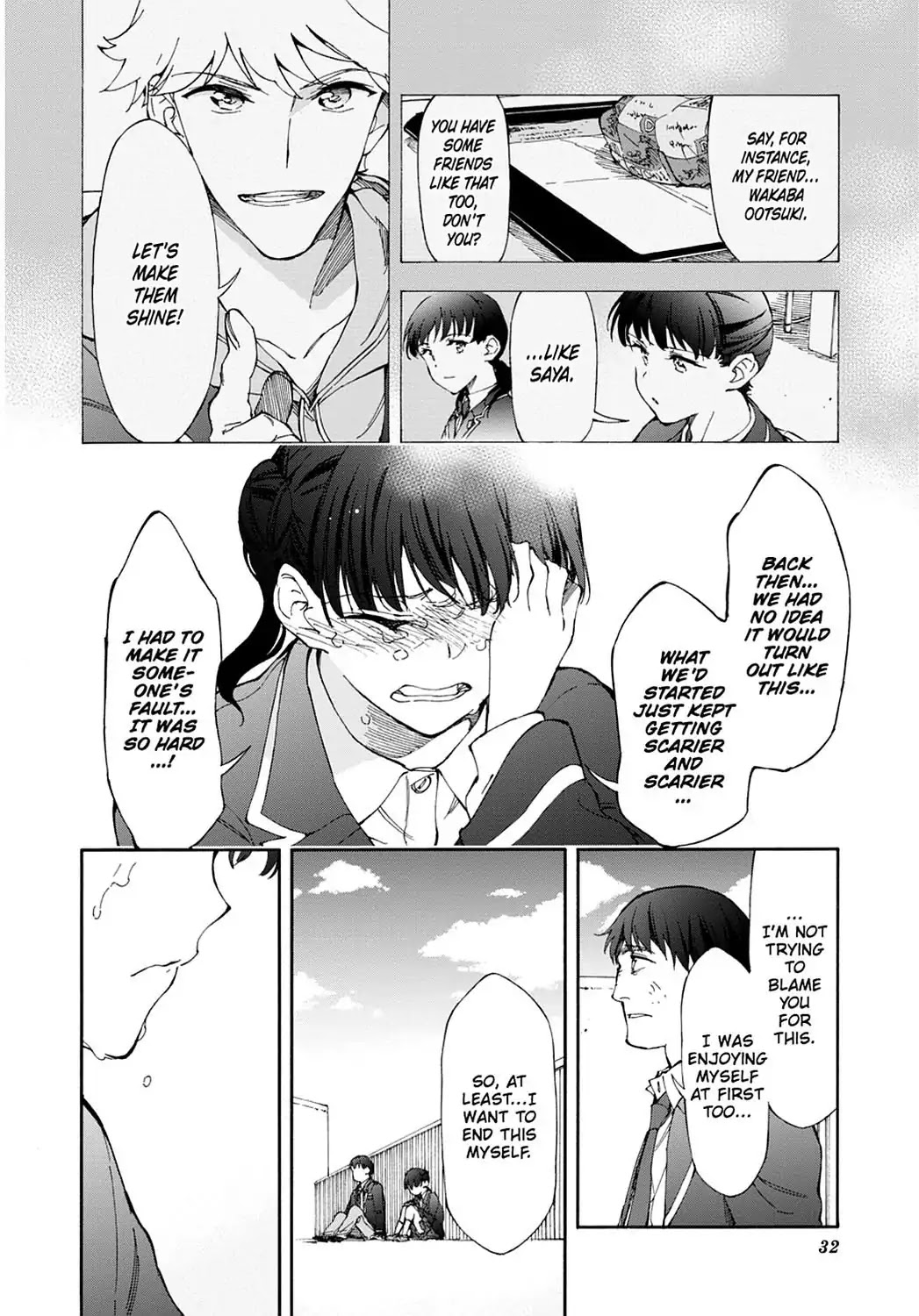 Touhyou Game - Anata ni Kuroki Ippyou o Chapter 13 page 33 - Chapter 13