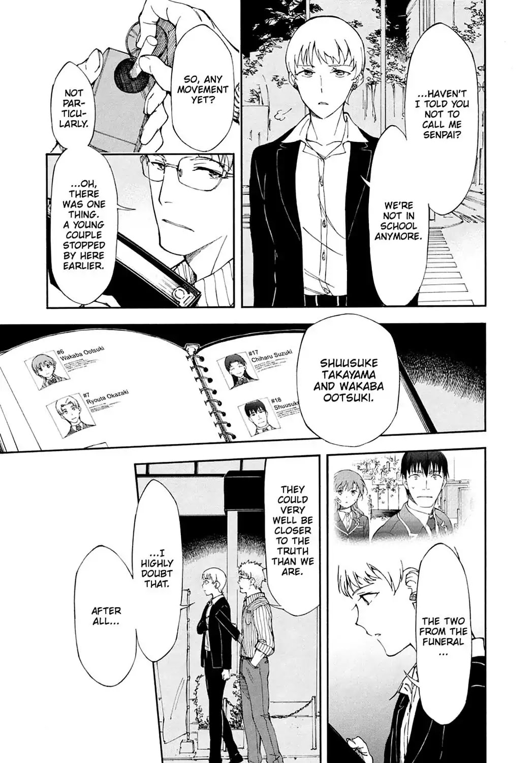 Touhyou Game - Anata ni Kuroki Ippyou o Chapter 14 page 17 - Chapter 14